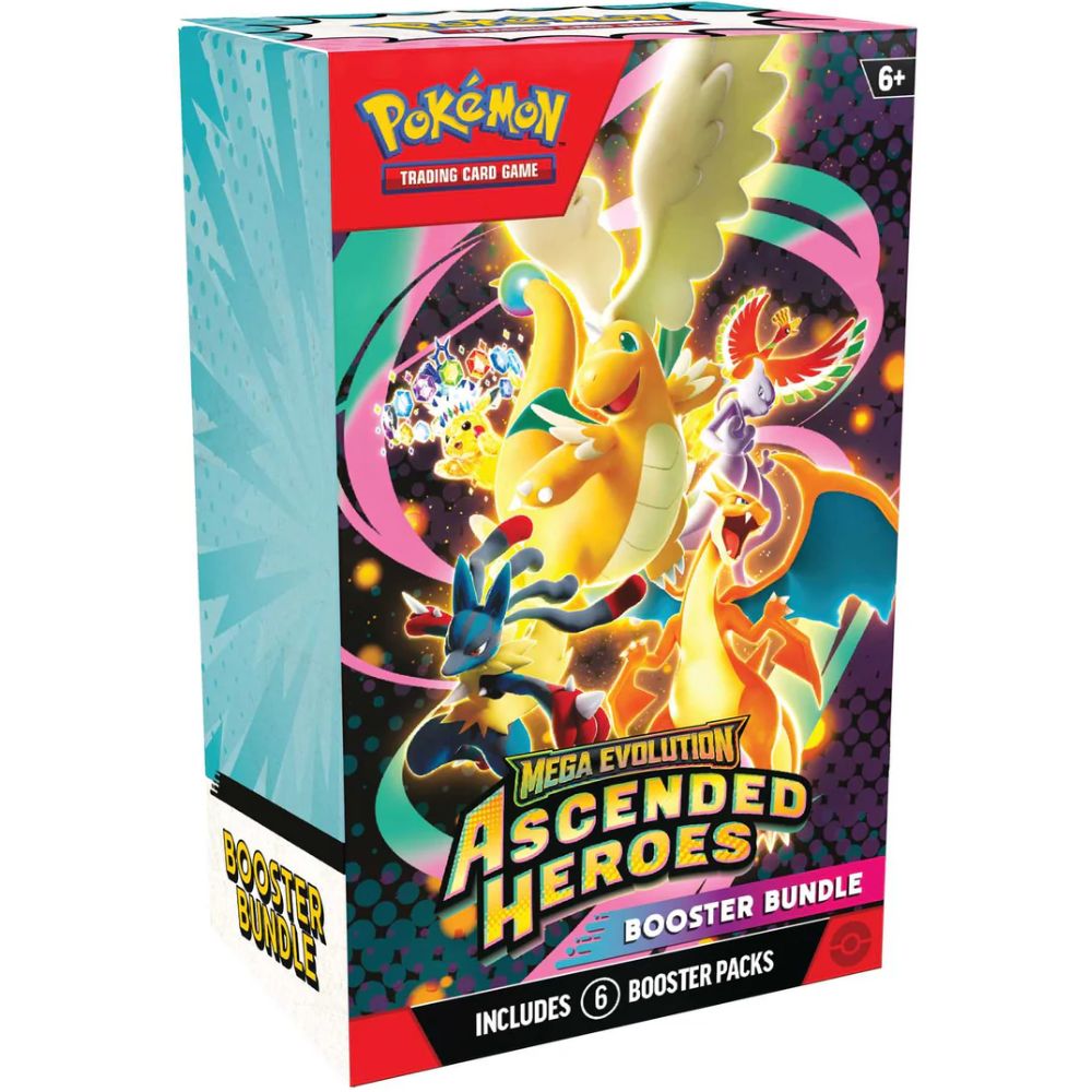 Pokémon Mega Evolution Ascended Heroes: Booster Bundle