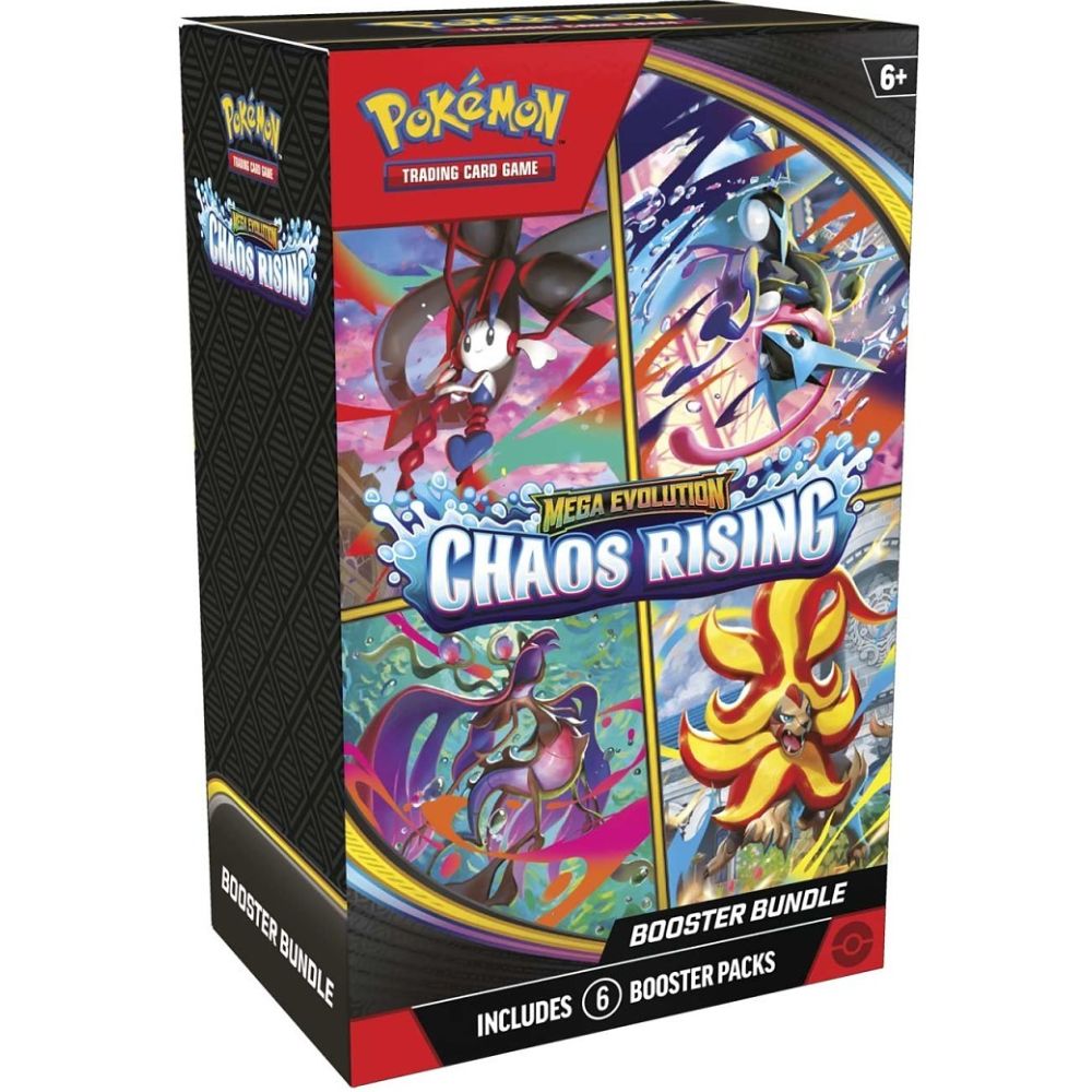 Pokémon Mega Evolution Chaos Rising: Booster Bundle