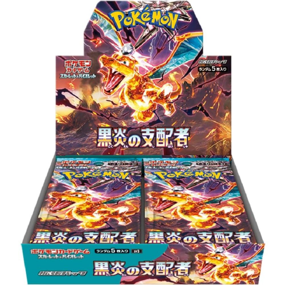 Pokémon Ruler of the Black Flame sv3 Japanese Booster Box