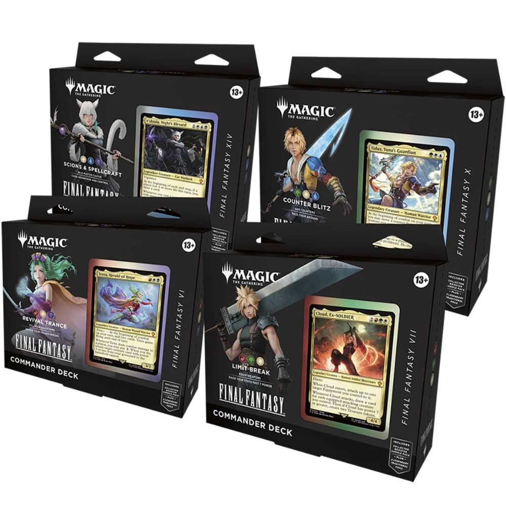 Magic: The Gathering - Final Fantasy - Commander Deck Set