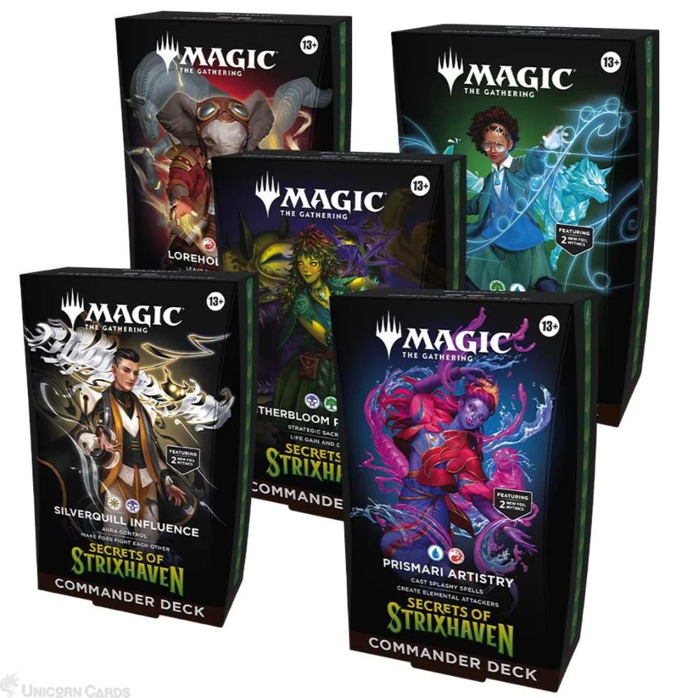 Magic: The Gathering - Secrets of Strixhaven - Commander Deck Set