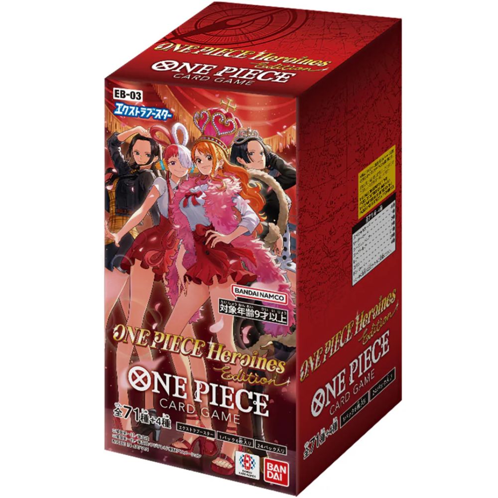 ワンピースカードBOX Heroines Edition One Piece Card Game - Heroines Edition EB-03 Japanese Booster Box