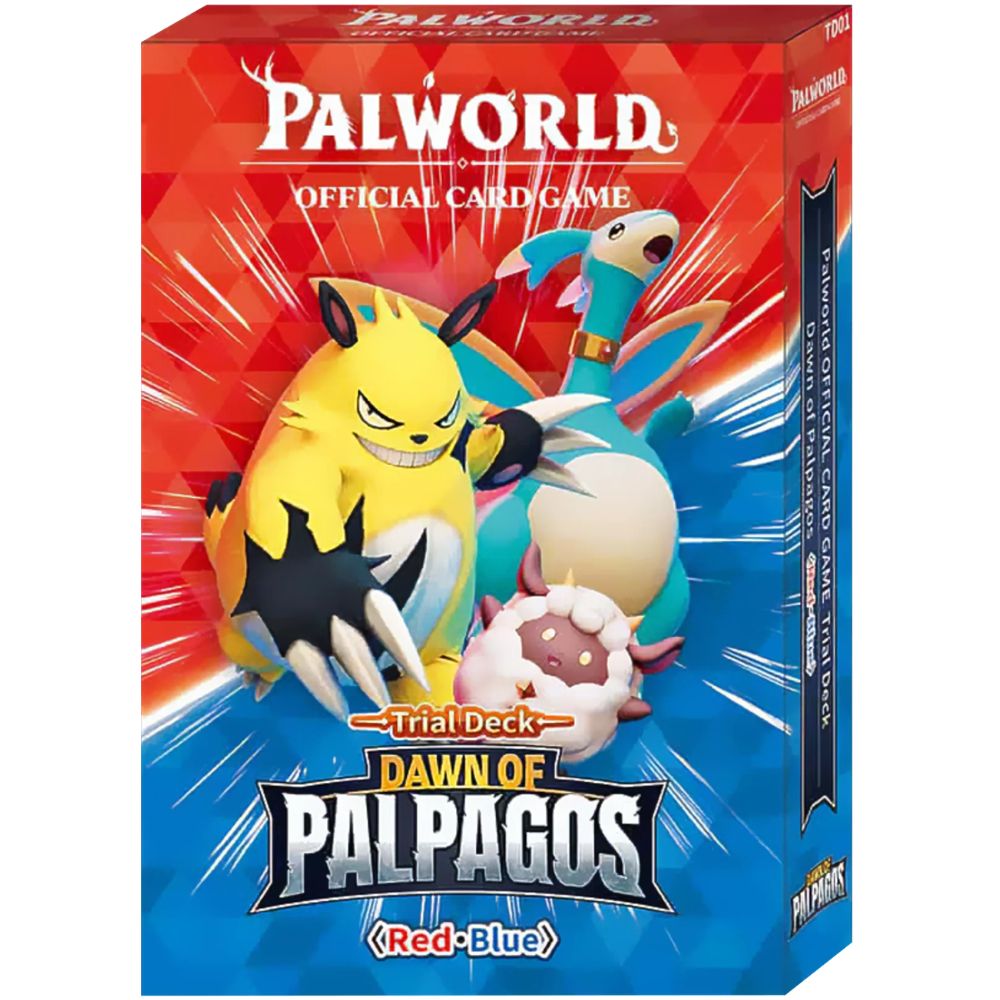 Palworld: Dawn of Palpagos - Red-Blue Trial Deck