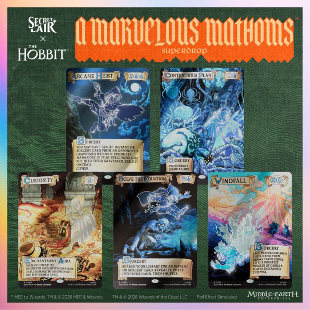 Magic: The Gathering - Secret Lair x The Hobbit: He Who Walks Unseen Out of Sight Foil Edition