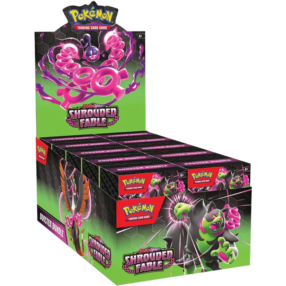 Pokémon Scarlet & Violet Shrouded Fable: Booster Bundle Display