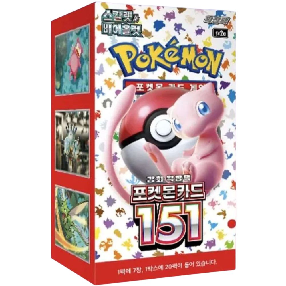Pokémon 151 sv2a Korean Booster Box