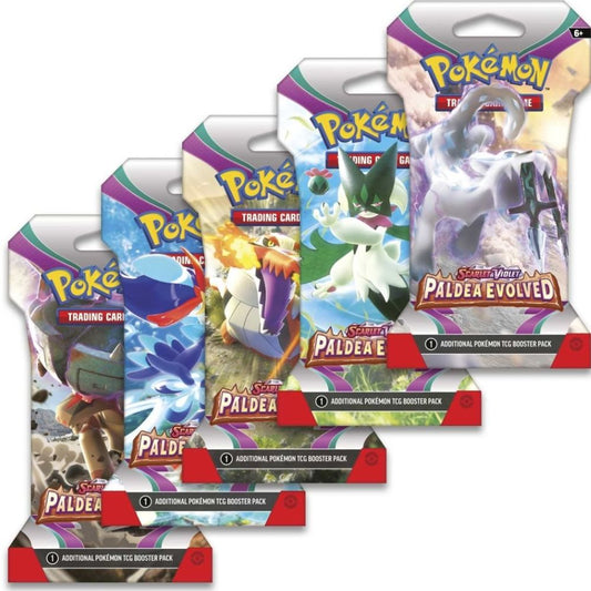 Pokémon Scarlet & Violet Paldea Evolved: Sleeved Booster Pack