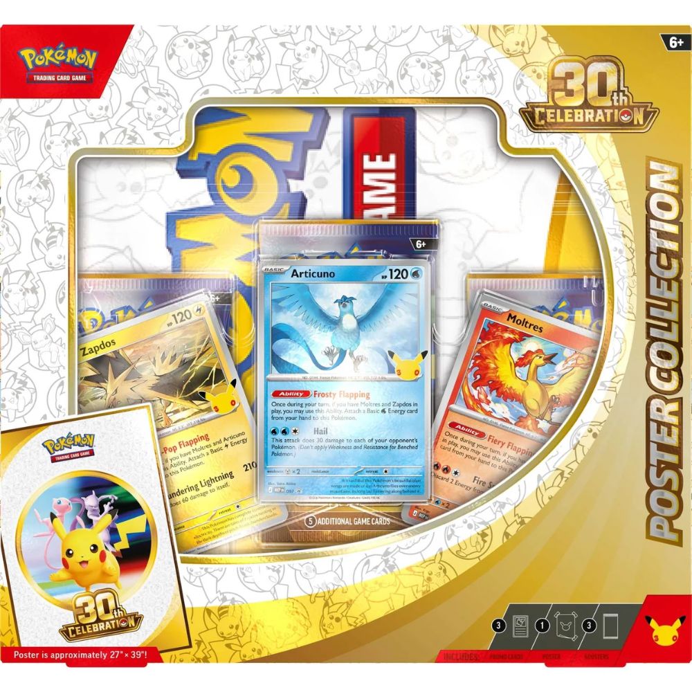 Pokémon 30th Celebration: Poster Collection