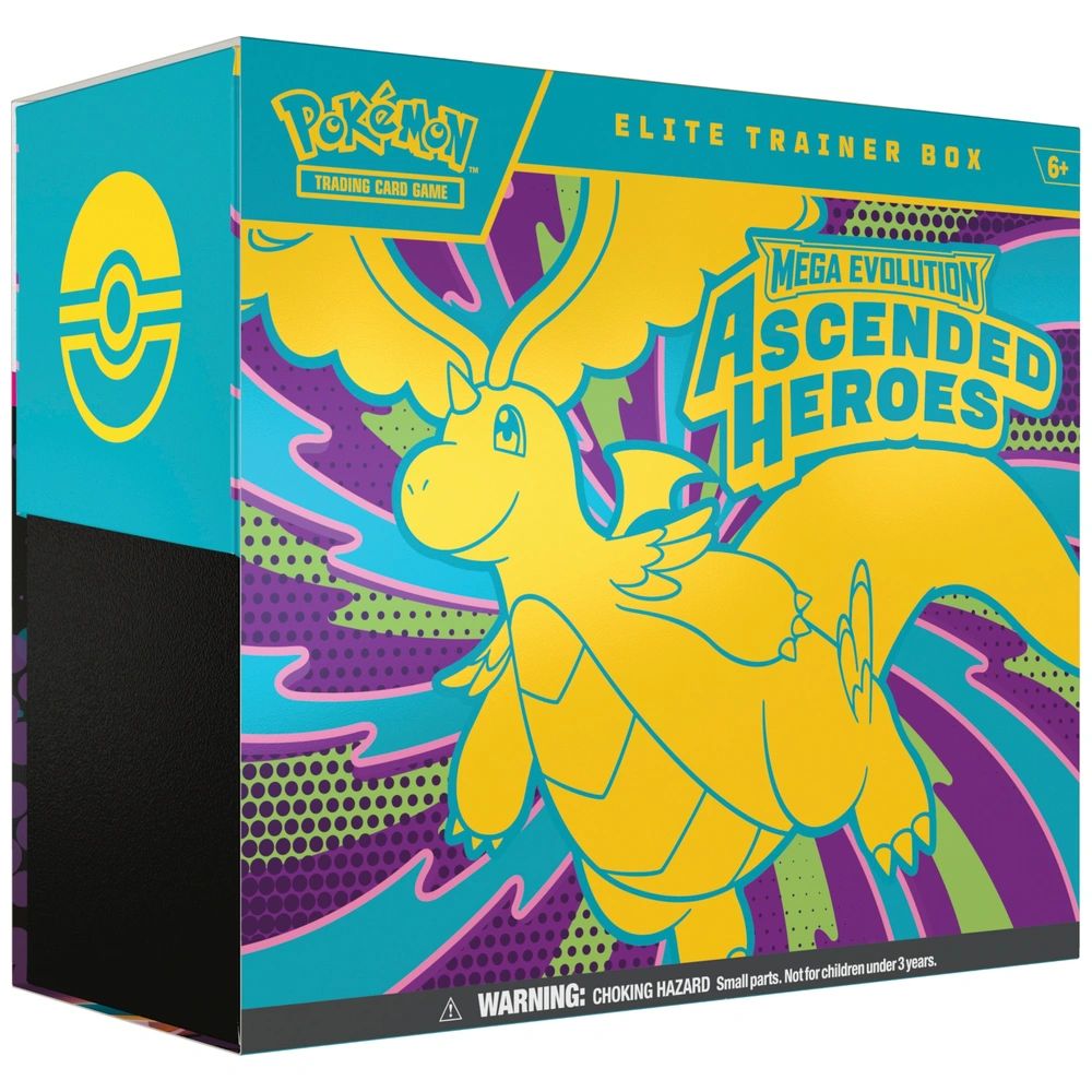 Pokémon Mega Evolution Ascended Heroes: Elite Trainer Box