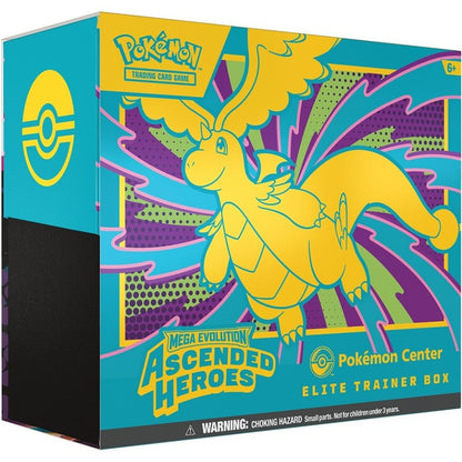 Pokémon Mega Evolution Ascended Heroes: Pokémon Center Elite Trainer Box