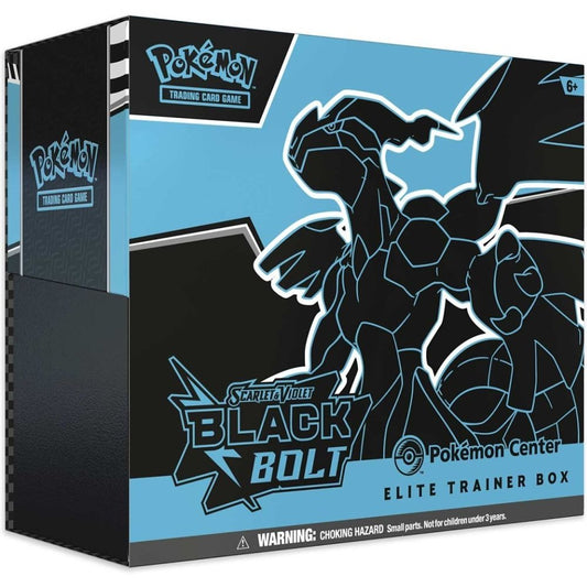 Pokémon Scarlet & Violet Black Bolt: Pokémon Center Elite Trainer Box