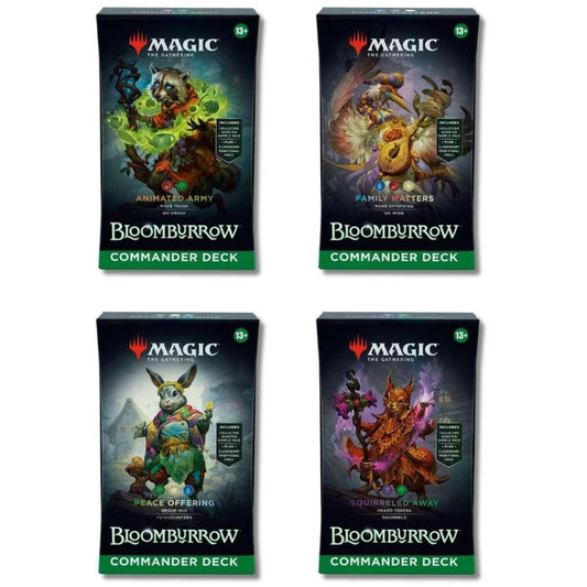 Magic: The Gathering - Bloomburrow - Commander Deck Set