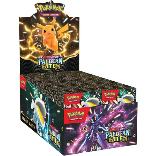 Pokémon Scarlet & Violet Paldean Fates: Booster Bundle Display