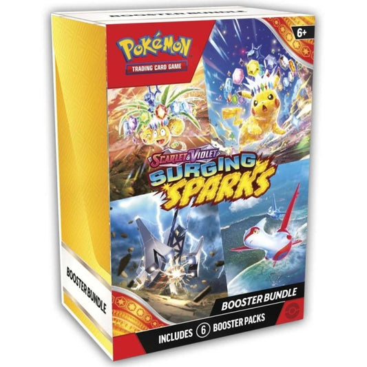 Pokémon Scarlet & Violet Surging Sparks: Booster Bundle