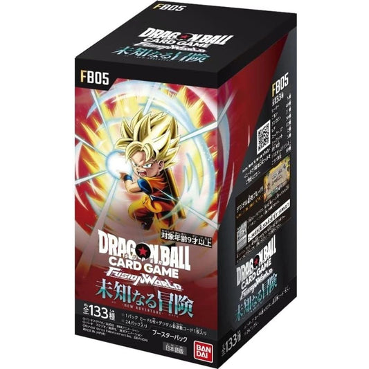 Dragon Ball Super: Fusion World - New Adventure FB05 Japanese Booster Box