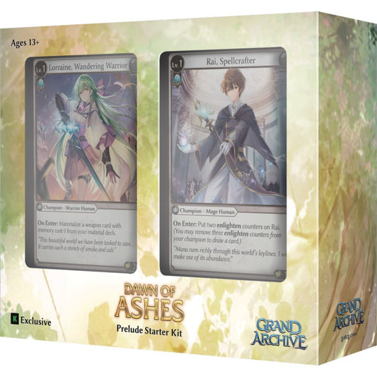Grand Archive -  Dawn of Ashes - Prelude - Starter Kit Kickstarter Edition