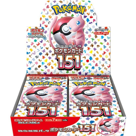 Pokémon 151 sv2A Japanese Booster Box