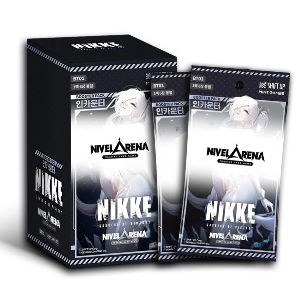 Nivel Arena Goddess of Victory: Nikke The Kingdom - BT01 Korean Booster Box