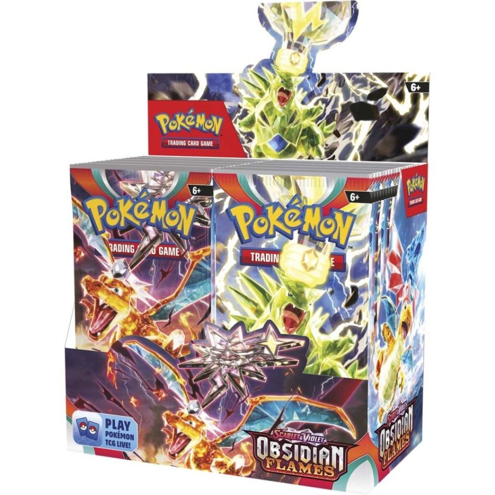 Pokémon Scarlet & Violet Obsidian Flames: Booster Box