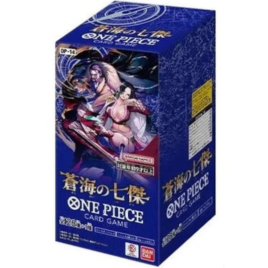 One Piece Card Game - The Azure Sea’s Seven OP-14 Japanese Booster Box