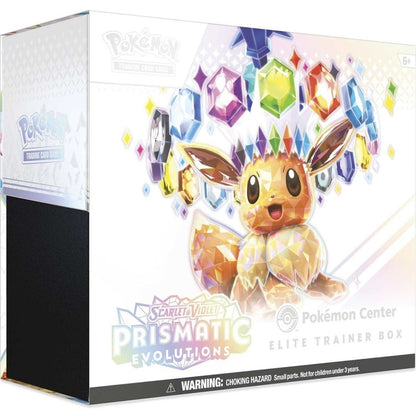 Pokémon Scarlet & Violet Prismatic Evolutions: Pokémon Center Elite Trainer Box