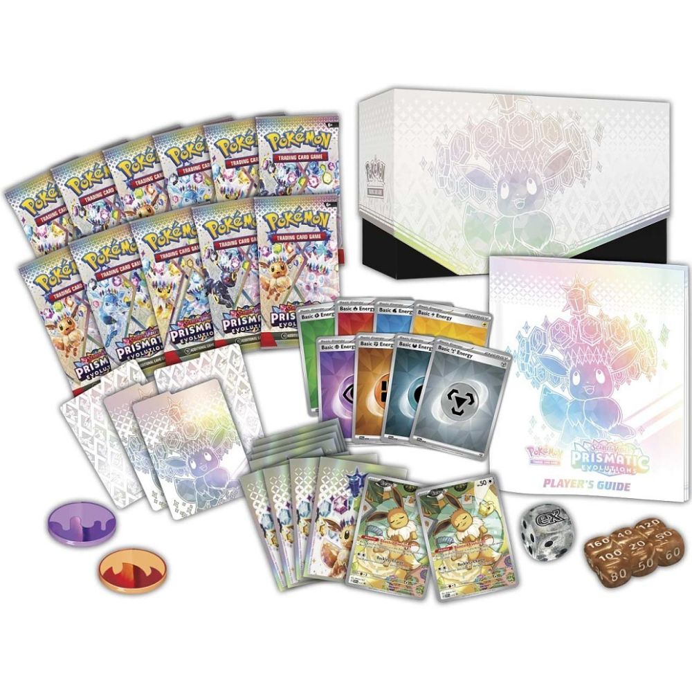 Pokémon Scarlet & Violet Prismatic Evolutions: Pokémon Center Elite Trainer Box