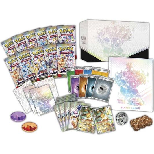 Pokémon Scarlet & Violet Prismatic Evolutions: Pokémon Center Elite Trainer Box