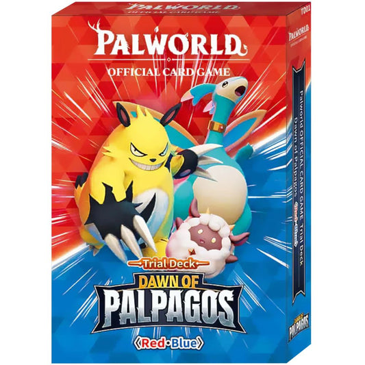 Palworld: Dawn of Palpagos - Red-Blue Trial Deck
