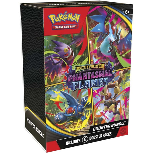 Pokémon Mega Evolution Phantasmal Flames: Booster Bundle