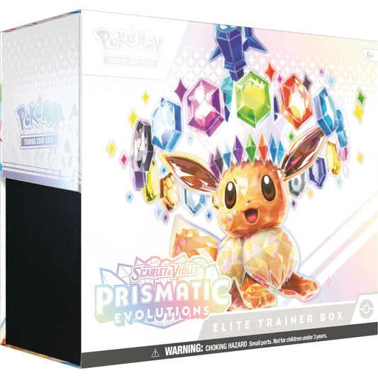 Pokémon Scarlet & Violet Prismatic Evolutions: Elite Trainer Box