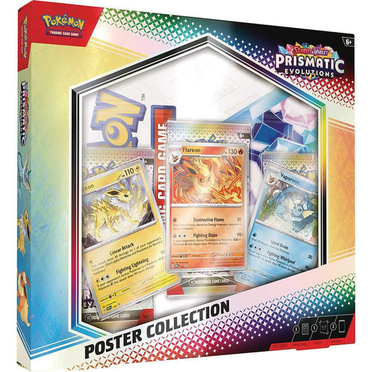 Pokémon Scarlet & Violet Prismatic Evolutions: Poster Collection