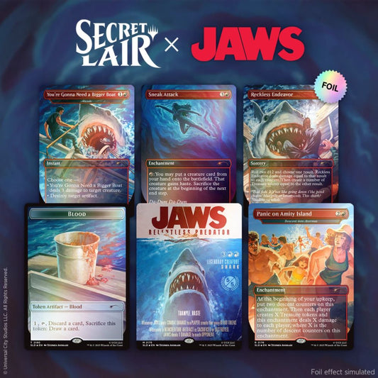 Magic: The Gathering - Secret Lair x Jaws: Terror of Amity Island Foil Edition