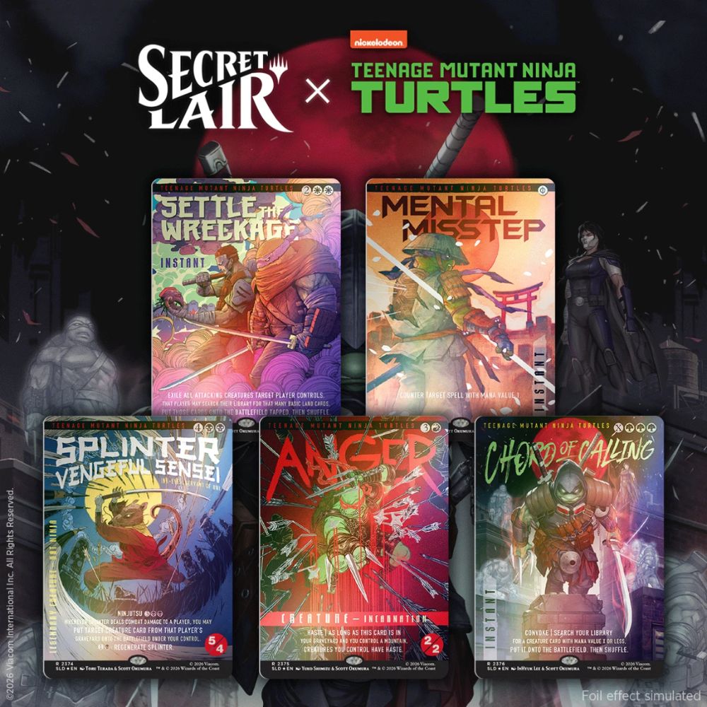 Magic: The Gathering - Secret Lair x Teenage Mutant Ninja Turtles: The Last Ronin Foil Edition