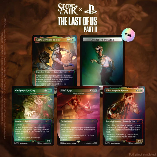 Magic: The Gathering - Secret Lair x The Last of Us Part II Foil Edition