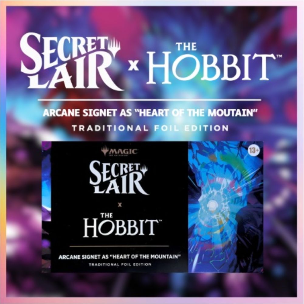 Magic: The Gathering - Secret Lair x The Hobbit: Arcane Signet as "Heart of the Mountain"