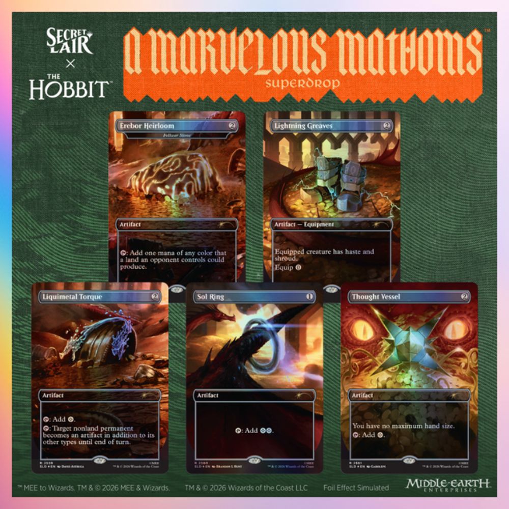 Magic: The Gathering - Secret Lair x The Hobbit: Smaug's Spoils