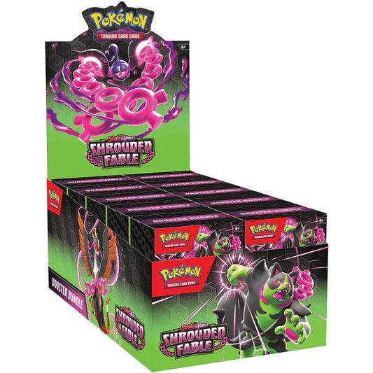 Pokémon Scarlet & Violet Shrouded Fable: Booster Bundle Display