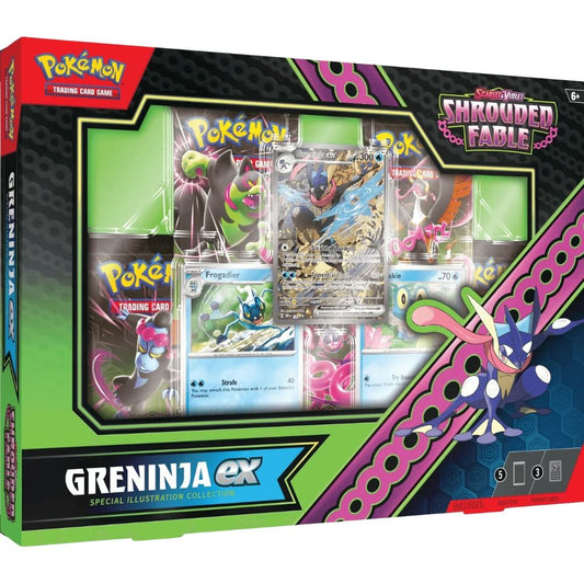 Pokémon Scarlet & Violet Shrouded Fable: Greninja ex Special Illustration Collection