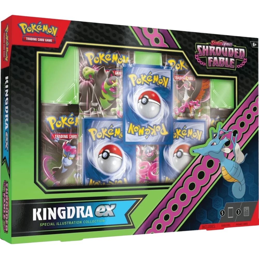Pokémon Scarlet & Violet Shrouded Fable: Kingdra ex Special Illustration Collection