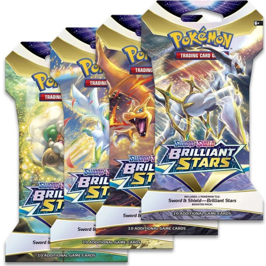 Pokémon Sword & Shield Brilliant Stars: Sleeved Booster Pack