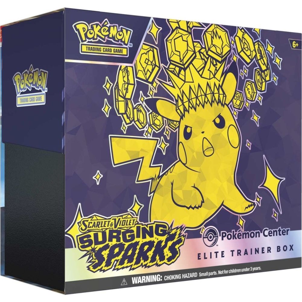 Pokémon Scarlet & Violet Surging Sparks: Pokémon Center Elite Trainer Box