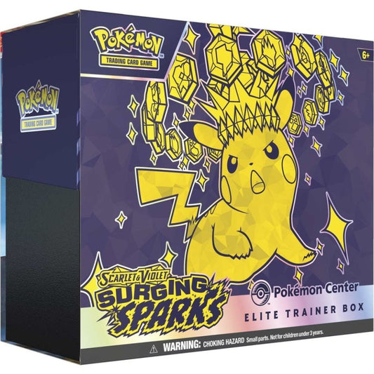 Pokémon Scarlet & Violet Surging Sparks: Pokémon Center Elite Trainer Box
