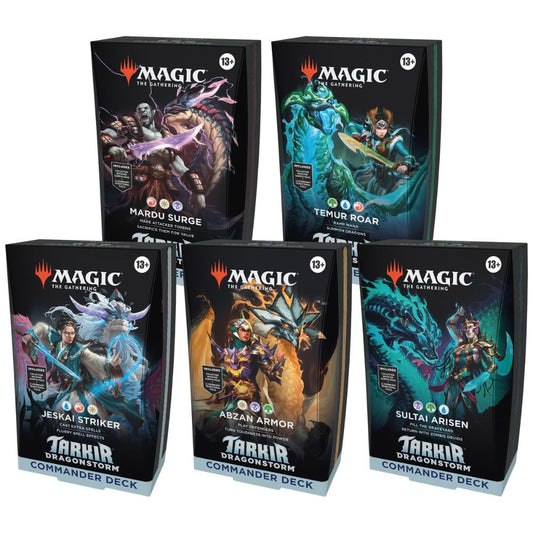 Magic: The Gathering -  Tarkir Dragonstorm - Commander Deck Set