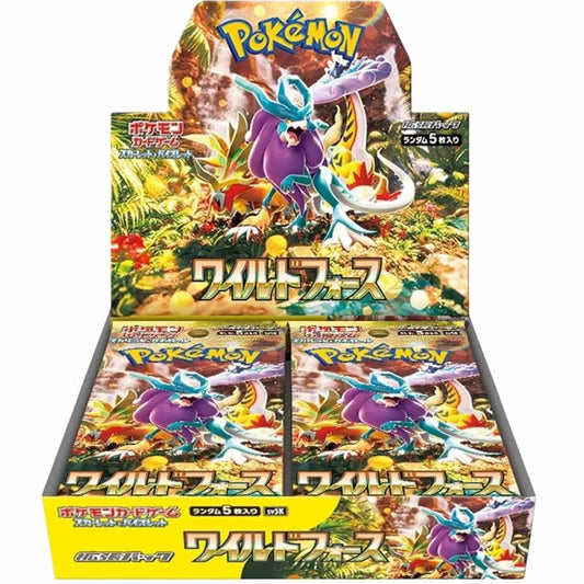 Pokémon Wild Force sv5K Japanese Booster Box